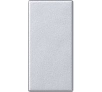 Узкая клавиша для проходного выключателя K301 и кнопочного выключателя К303 Simon, 1/2 K45, алюминий K109-8