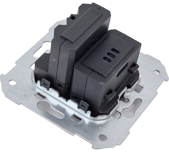 Коннектор Simon, VGA HD15, мама + мини-джек 3,5мм, S82, S82N, 82 Detail 7500091-039