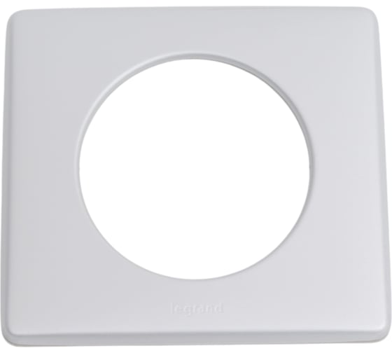 Рамка декоративная универсальная Legrand Celiane 1 пост, цвет алюминий сатин 066781 1