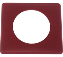 Рамка 1постовая Legrand Celiane, цвет перкаль бордо 066751