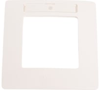 Рамка Legrand Etika 1 пост, с держателем для маркировки, белый 672506