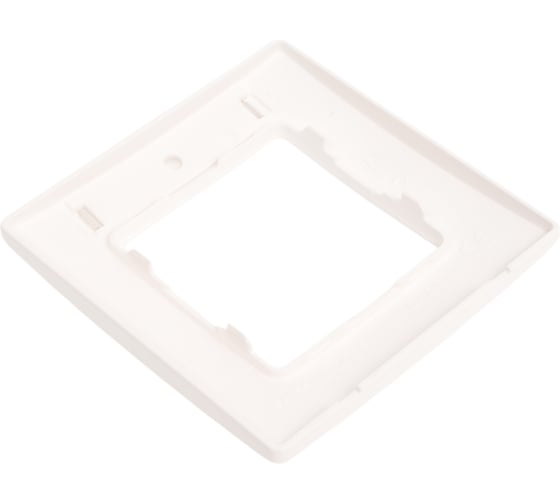 Рамка Legrand Etika 1 пост, с держателем для маркировки, белый 672506