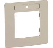 Рамка Legrand Etika 1 пост, с держателем для маркировки, слоновая кость 672516