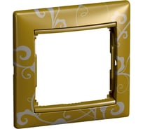 Рамка Legrand Valena 1 пост, золото барокко 770020