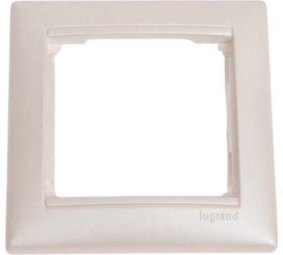 Рамка Legrand Valena 1 пост, жемчужный 770471