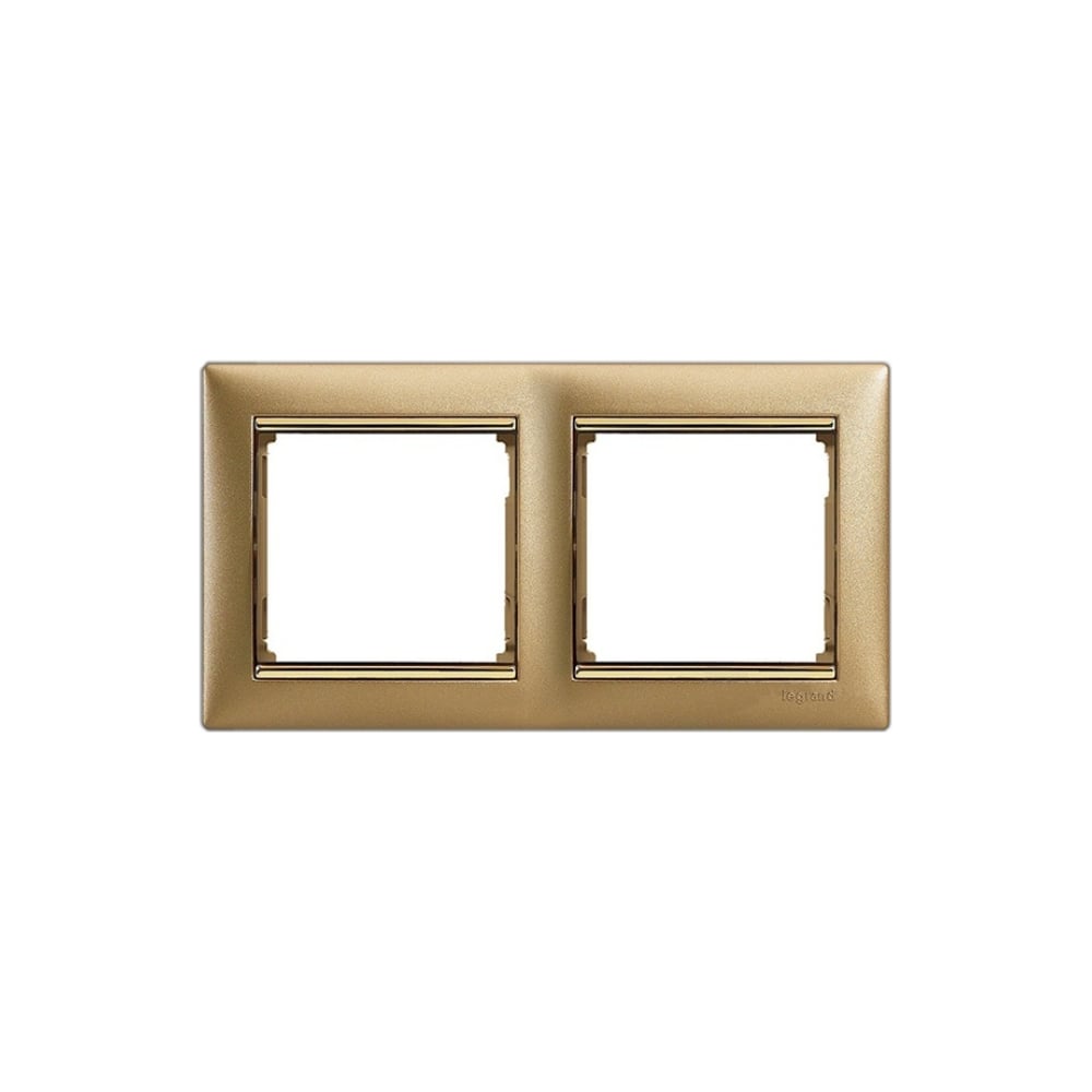 Рамка Legrand Valena 2 поста, матовое золото 770302 - выгодная цена ...