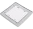 Рамка Legrand Etika 1 пост, с держателем для маркировки, алюминий 672556 4