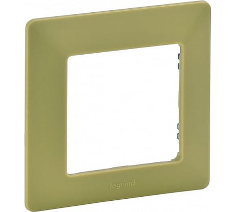Рамка Legrand Valena LIFE Лайм 1 постовая универсальная 754081