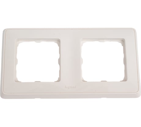 Рамка Legrand Cariva DIY 2 поста белая 695972