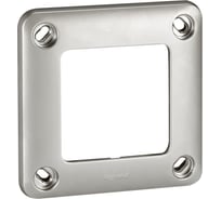 Рамка Legrand 1 пост IK 10 110x110 мм Soliroc 077851
