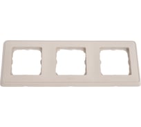 Рамка Legrand Cariva DIY 3 Поста Песок 695985