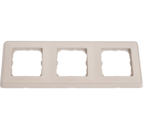 Рамка Legrand Cariva DIY 3 Поста Песок 695985