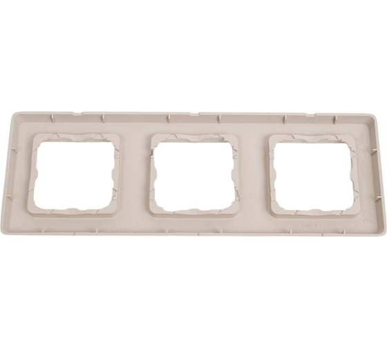 Рамка Legrand Cariva DIY 3 Поста Песок 695985