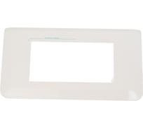 Рамка Legrand Программа Mosaic 4 модуля антимикробная 078724L