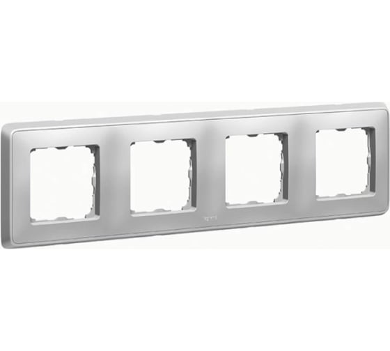 Рамка Legrand Cariva DIY 4 поста алюминий 695994 1