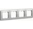 Рамка Legrand Cariva DIY 4 поста алюминий 695994 1