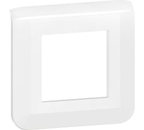 Рамка Legrand Программа Mosaic 2 модуля белая 277802L