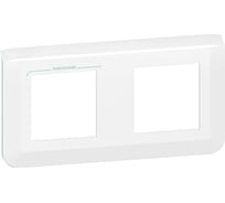 Рамка Legrand Программа Mosaic 2x2 модуля антимикробная 078725L