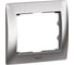 Рамка Legrand Galea Life 1 пост металлическая Chrome 771931 1