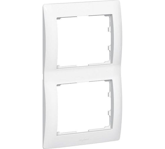 Рамка Legrand Galea Life 2 поста вертикальный монтаж White 771006