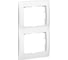 Рамка Legrand Galea Life 2 поста вертикальный монтаж White 771006 1