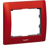 Рамка Legrand Galea Life 1 пост металлическая Magic Red 771901