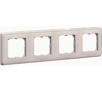 Рамка Legrand Cariva DIY 4 Поста Песок 695995