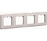 Рамка Legrand Cariva DIY 4 Поста Песок 695995 1