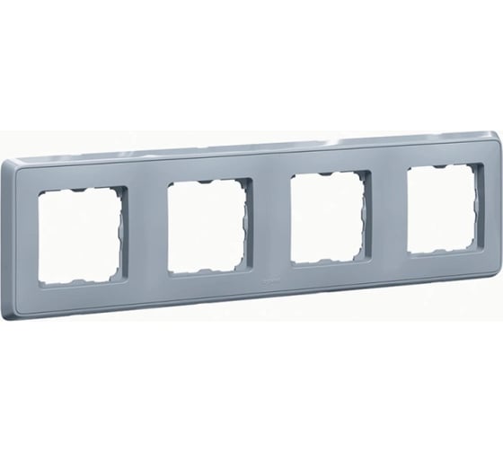 Рамка Legrand Cariva DIY 4 поста жемчужносерый 695996