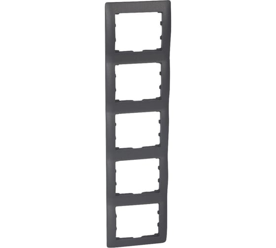 Рамка Legrand Galea Life 5 постов вертикальный монтаж Dark Bronze 771209
