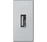 Плата с разъёмом USB Simon 2.0 тип А, 1/2, К45, винтовой зажим, алюминий K128B-8 1