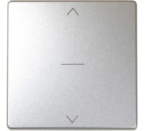Накладка на трехпозиционный переключатель для управления жалюзи Simon, S82 Detail, алюминий 82033-93
