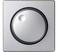Накладка на проходной поворотно-нажимной светорегулятор Simon, S82 Detail алюминий 82054-93