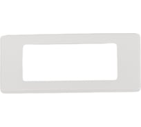 Накладка на розетку без заземления Simon, узкий модуль, S82C, белый 82040-60