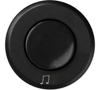 Накладка на регулятор громкости Simon с пиктограммой "нота", S88, графит 88055-38