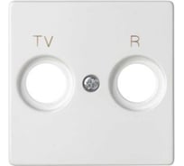 Накладка на розетку Simon R-TV, S82, S82N, S82 Detail, белый 82053-30