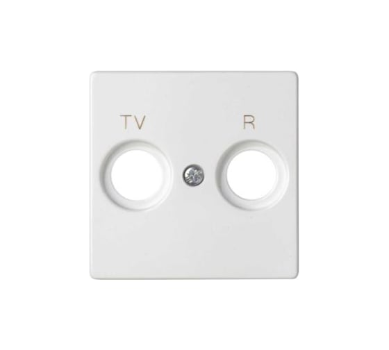 Накладка на розетку Simon R-TV, S82, S82N, S82 Detail, белый 82053-30 1