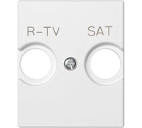 Накладка на телевизионную розетку Simon R-TV+SAT, широкий модуль, S82C, белый 82097-50