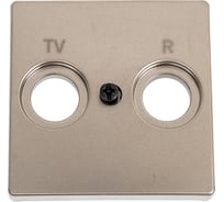 Накладка на розетку Simon, R-TV+SAT, S82, S82N, шампань 82053-34