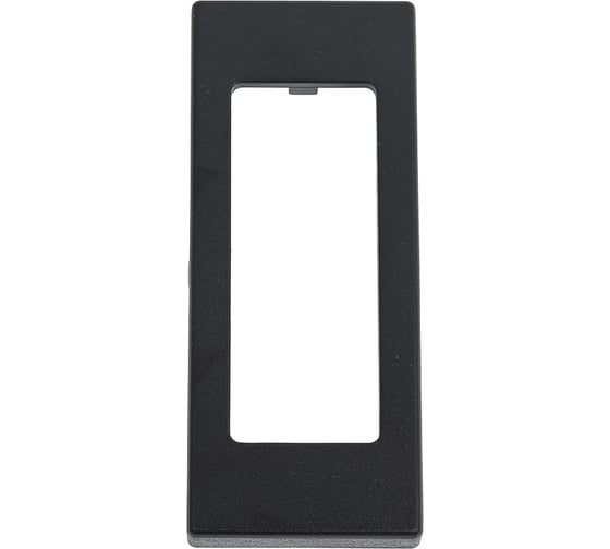 Накладка на розетку без заземления Simon, узкий модуль, S82C, графит 82040-68