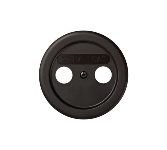 Накладка на телевизионную розетку Simon R-TV+SAT, цифровая, S88, коричневый 88097-32