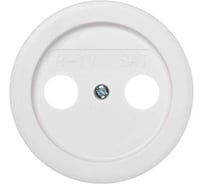 Накладка на телевизионную розетку Simon, R-TV+SAT цифровая, S88, белый 88097-30