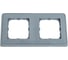Рамка Legrand Cariva 2 поста горизонтальный/вертикальный монтаж жемчужно-серый 773692 2