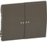 Лицевая панель двойная Legrand Galea Life с индикацией Dark Bronze 771279 1