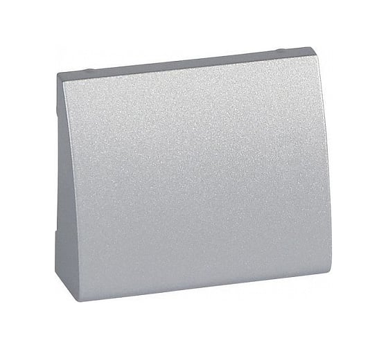 Лицевая панель для вывода кабеля Legrand Galea Life Aluminium 771385 1