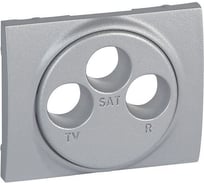 Лицевая панель для розетки TVFMSAT Legrand Galea Life Кат № 7 757 89/90/91 Aluminium 771373