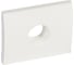 Лицевая панель для простой розетки TV Legrand Galea Life White 777066 1
