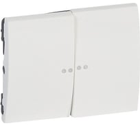 Лицевая панель двойная Legrand Galea Life с индикацией White 771079