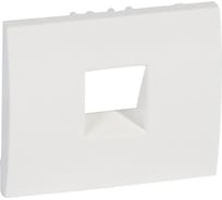 Лицевая панель для телефонной розетки RJ11 и RJ ISDN Legrand Galea Life White 777095