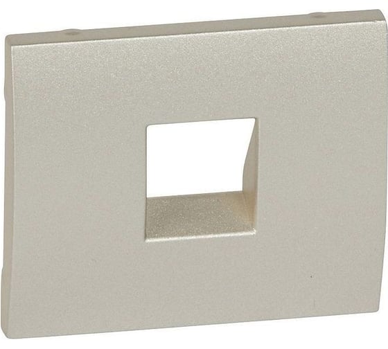 Лицевая панель для телефонной розетки RJ11 и RJ ISDN Legrand Galea Life Titanium 771495